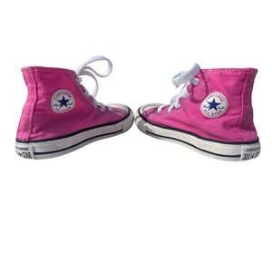 Converse Chuck Taylor All Star High Top Pink Toddler Size 8 Good Condition